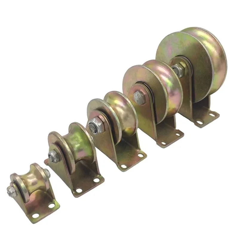 트랙 휠 폭 25mm 30mm 두꺼운 U 자형 H 튜브 슬라이딩 도어 가이드 레일