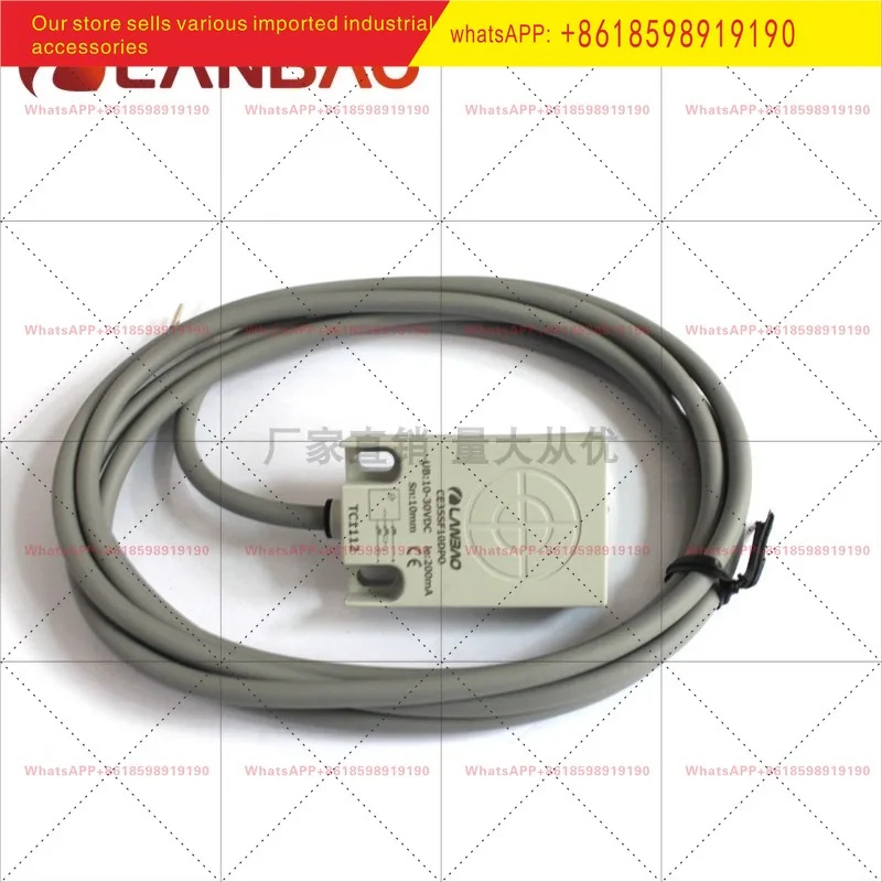 CE35SN15DNO 정전용량 센서 DC3 와이어 매립되지 않은 15mm 플라스틱 사각 스위치