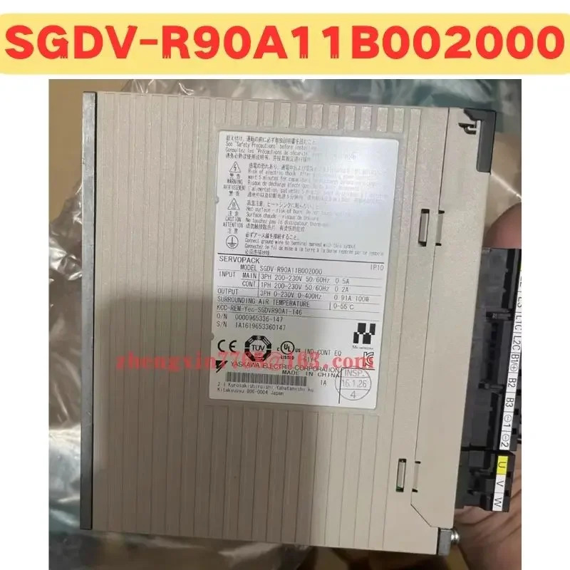 SGDV-R90A11B002000 SGDV 서보 드라이브 R90A11B002000 신