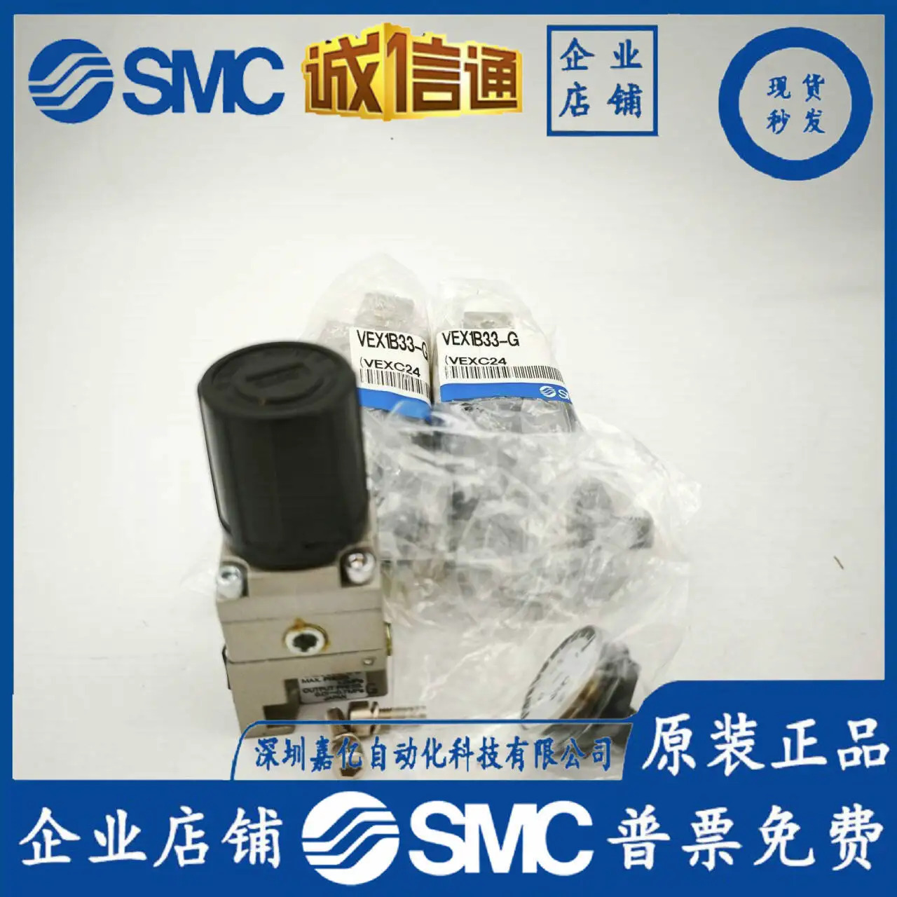 SMC 오리지널 솔레노이드 밸브 VEX1B33-G VEX1B33-01/M5 VEX1A33 공압 부품