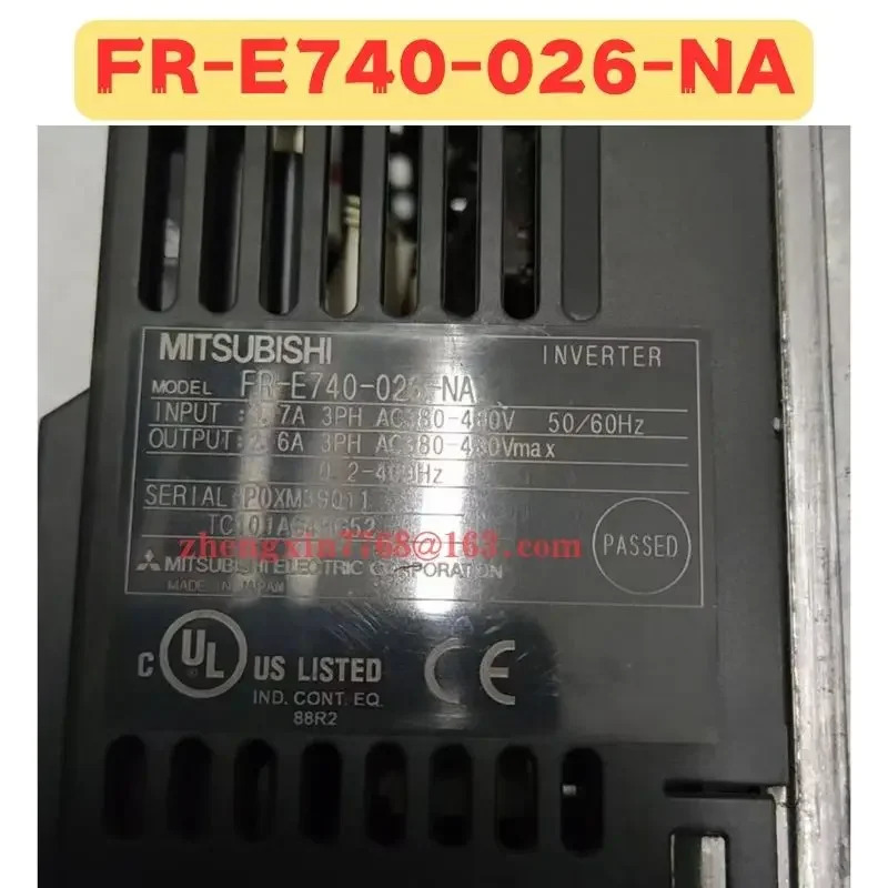 리퍼 주파수 변환기 FR-E740-026-NA FR E740 026 NA 정상 기능 완료
