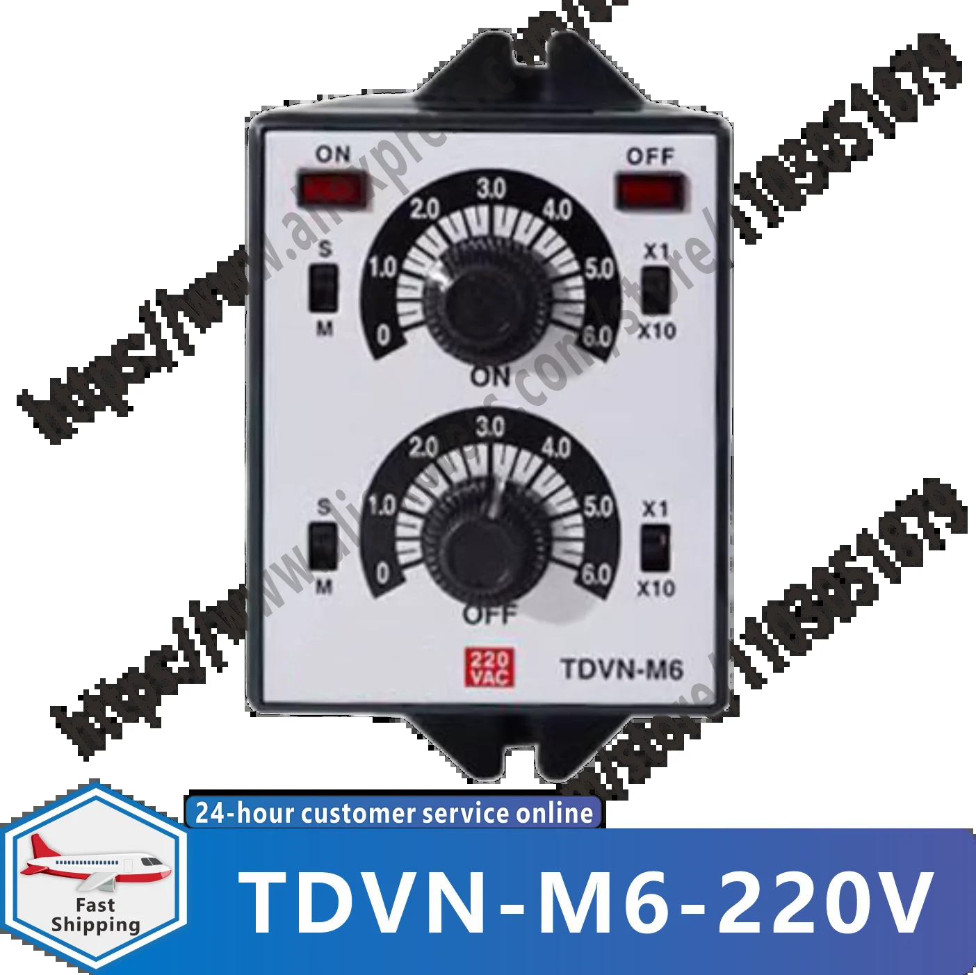 오리지널 TDVN-M6-220V TDVN-M6 타이머 신