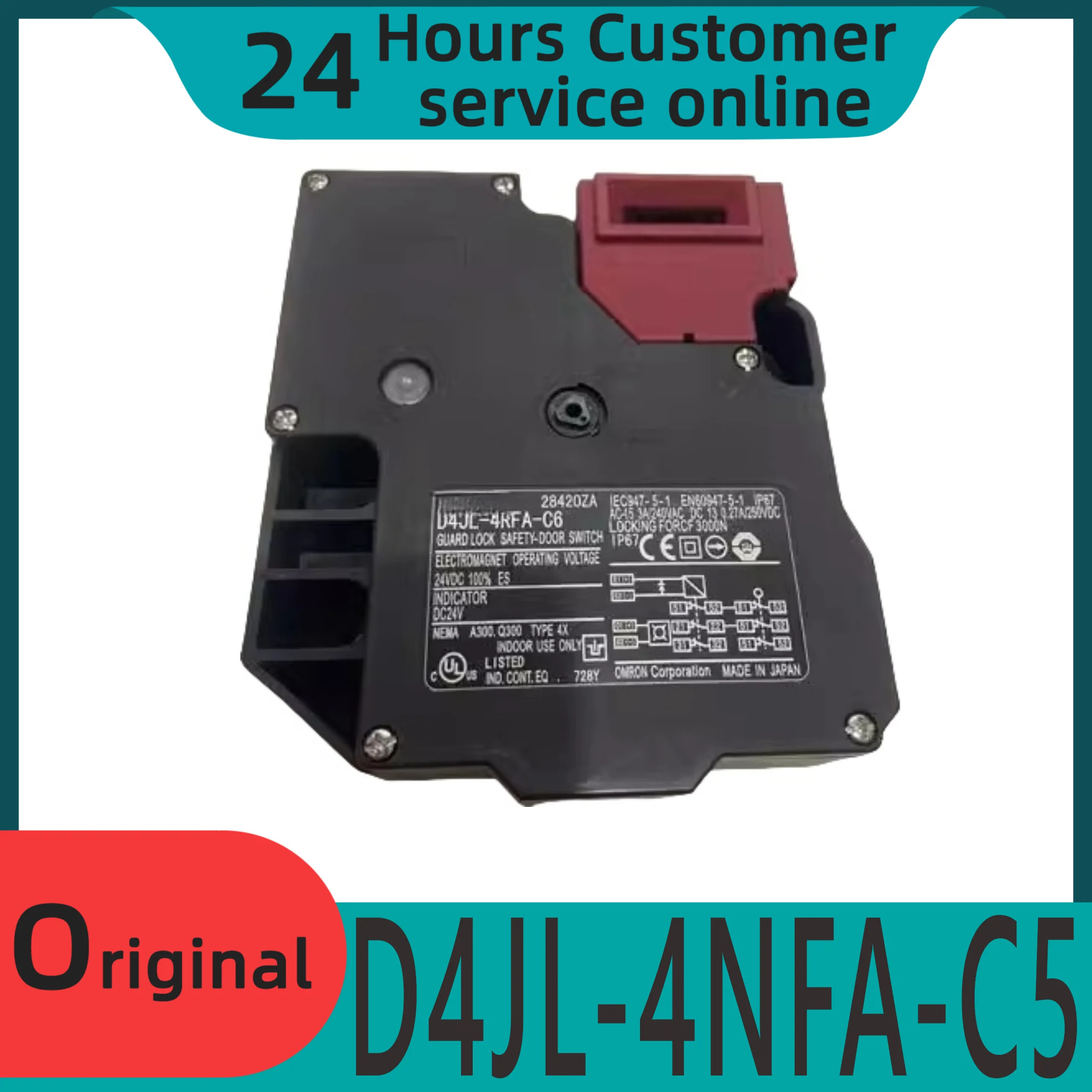 오리지널 안전 도어 스위치 D4JL-2RFA-C6 D4JL-4QFA-D4JL 4NFA-C5 4NFA-C6