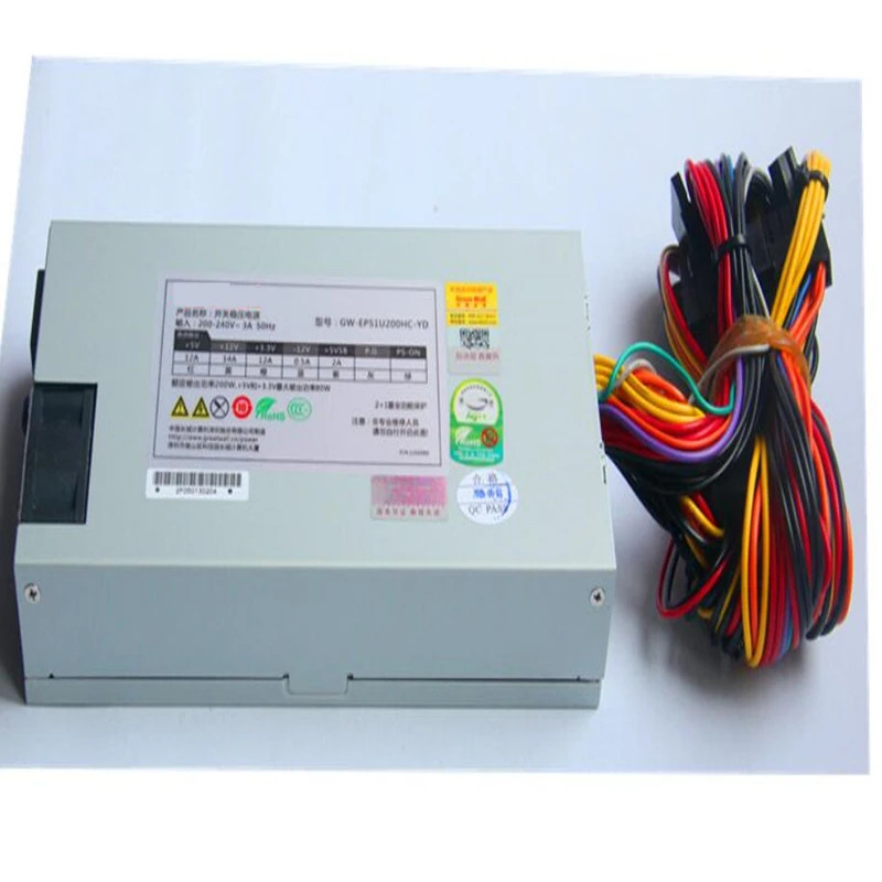 만리장성PC PSU 무소음 1U 전원공급장치 200W GW-EPS1U200HC-YD 신
