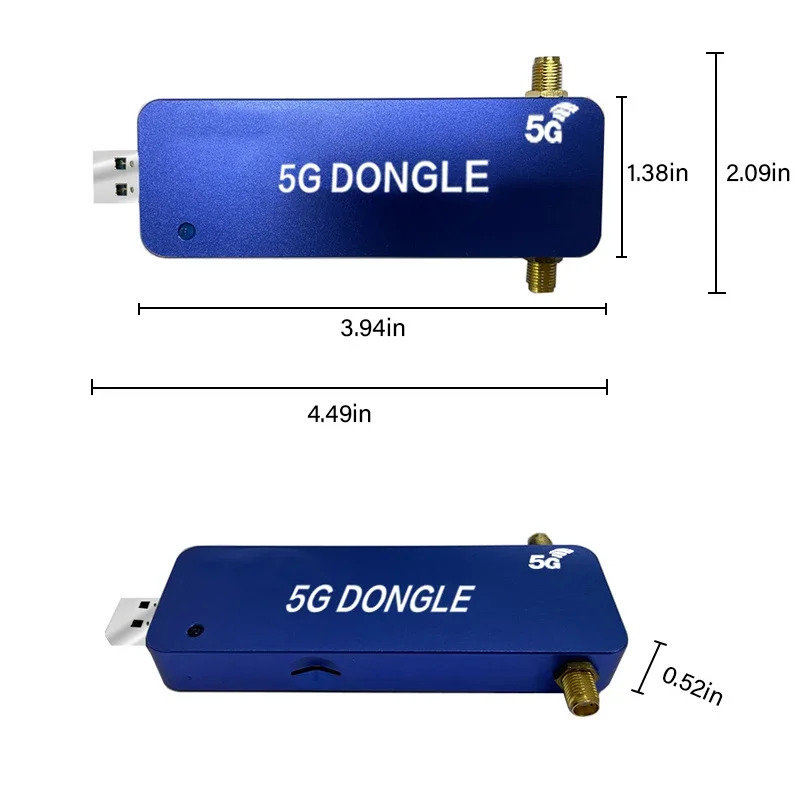 SIM 슬롯 USB 동글 고속 5G LTE 탈착식 외부 5g 안테나 산업LTE 개인용