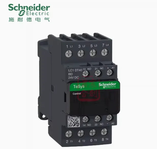 슈나이더 DC 접촉기 LC1DT40VDC 4극 LC1DT25MD 40BD 24V 220V