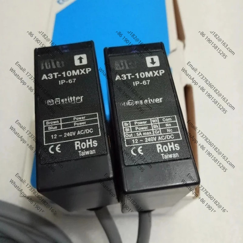 트 A3T-10MXP FOTEK IP67 오리지널 스루 빔 전력 센서