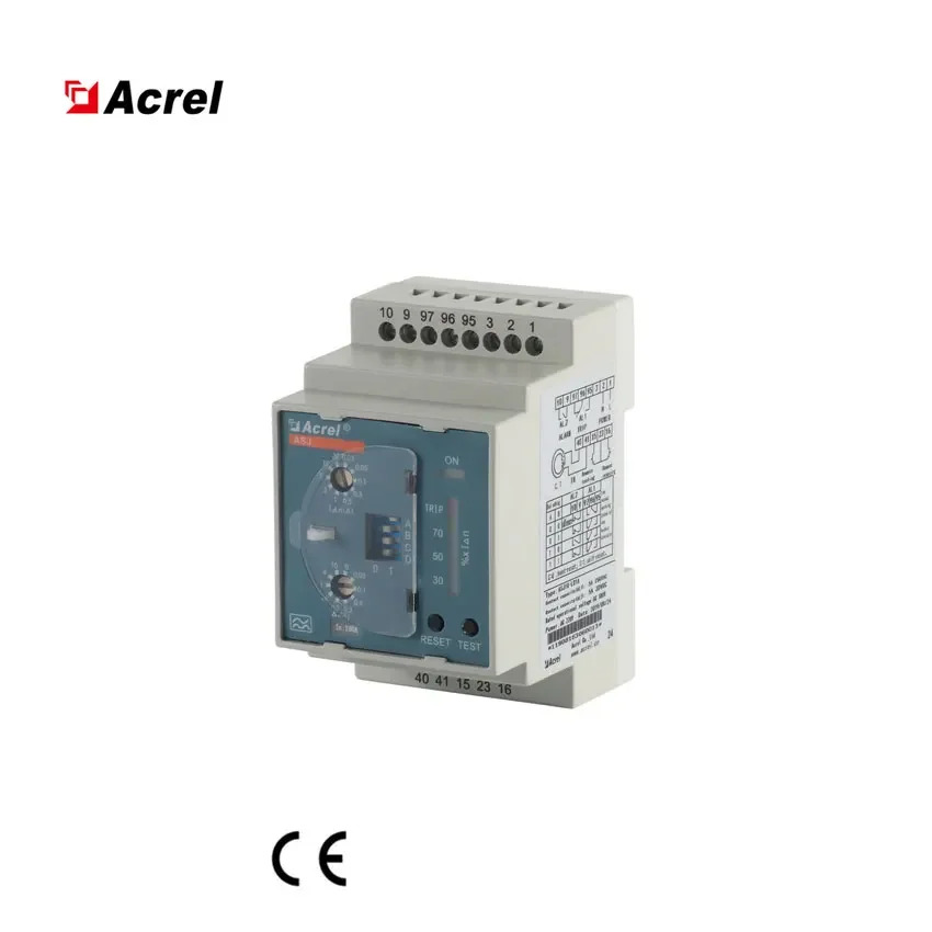 Acrel ASJ10-LD1A 접지 누설 릴레이 ASJ 시리즈 잔여 전류 결함 보호