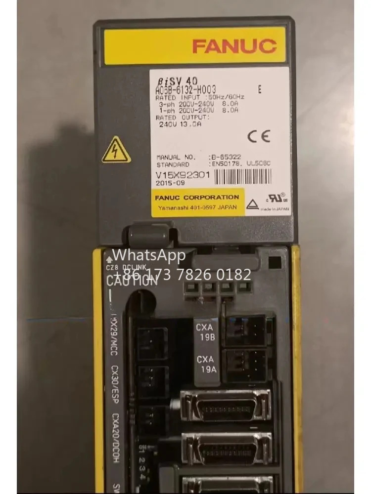 A06B-6132-H003 리퍼 드라이브 작동 기능 OK