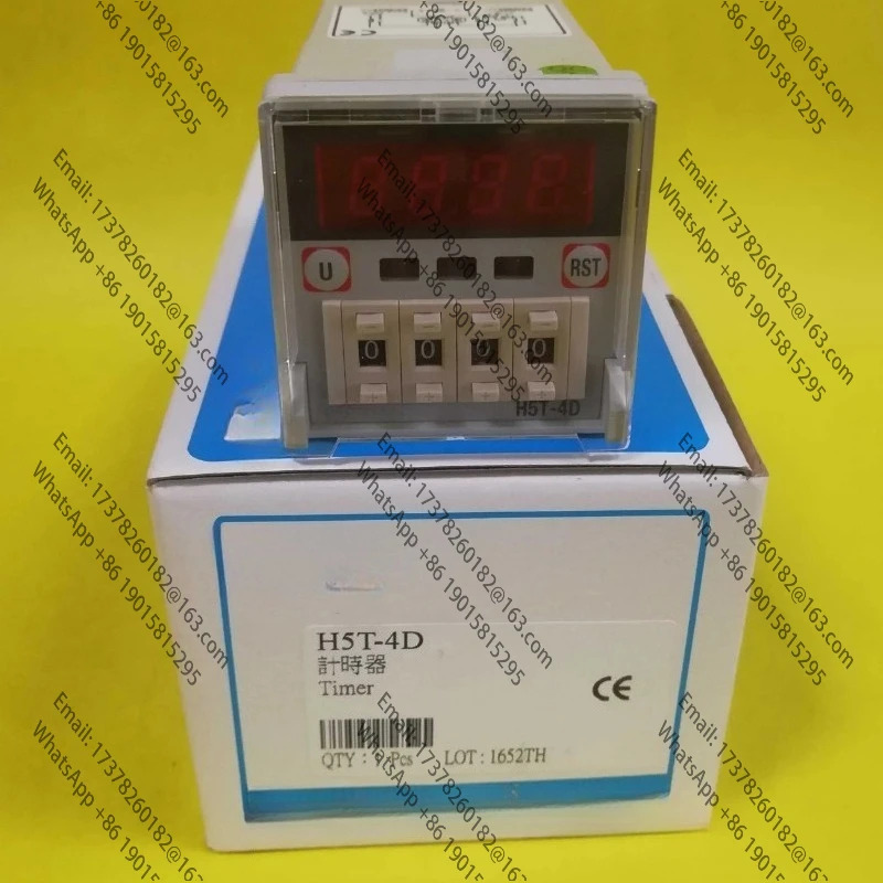 H5T4D 90265VAC 또는 24VDC 디지털 디스플레이 전원 지연 타이머 원본 220VAC
