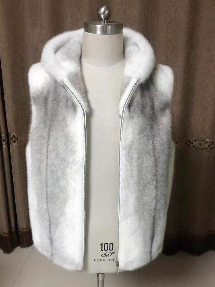 겨울 자켓 인조모피 후드 안감 헤비급 재킷 탈부착 따뜻한 코트 루즈핏 패션 빅사이즈 - 상세 이미지 5