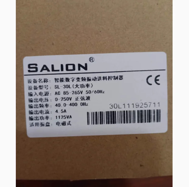 SALION 지능형 디지털 주파수 변환 진동 피딩 컨트롤러 SL-30S SL-30L SL-30M 소형 중형 고출력