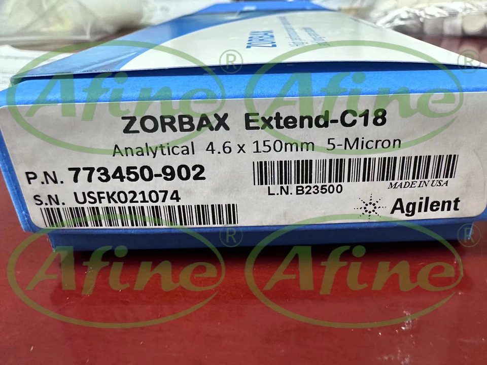 AFINE Agilent ZORBAX Extend-C18 크빈티지토그래피 컬럼 773450-9024.6x150mm 5 mpH LC/MS