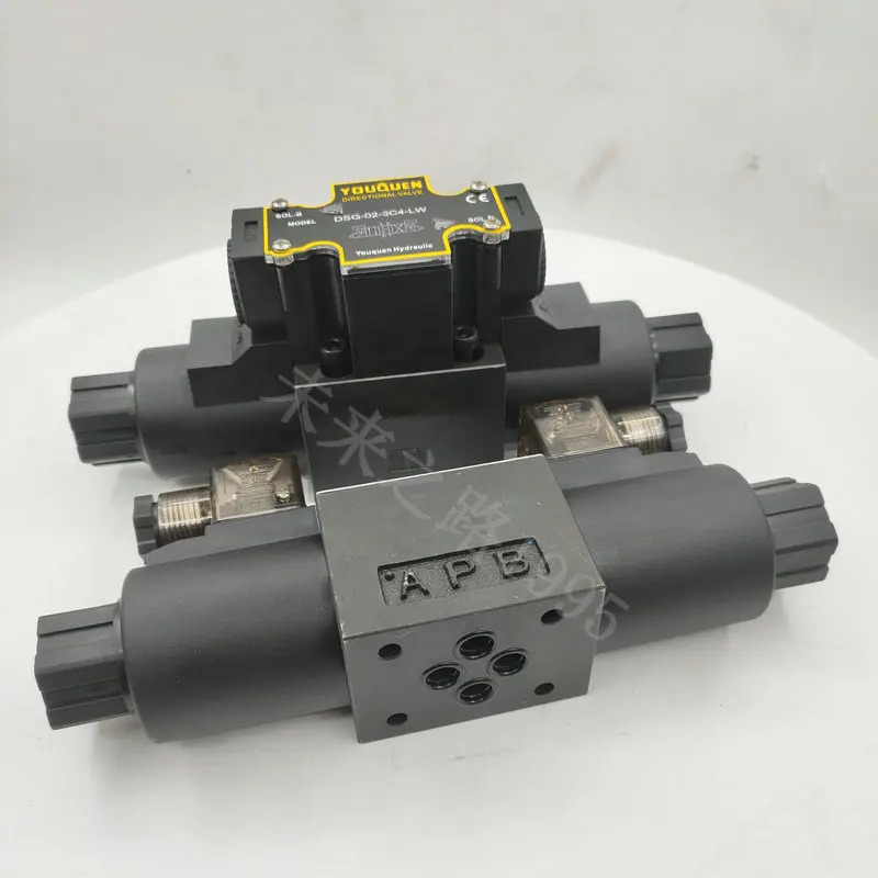 유압 솔레노이드 반전 밸브 DSG-02-3C2-DL-D24 A220 2B2 2B3B 3C3 3C4 3C6 03.1PCS
