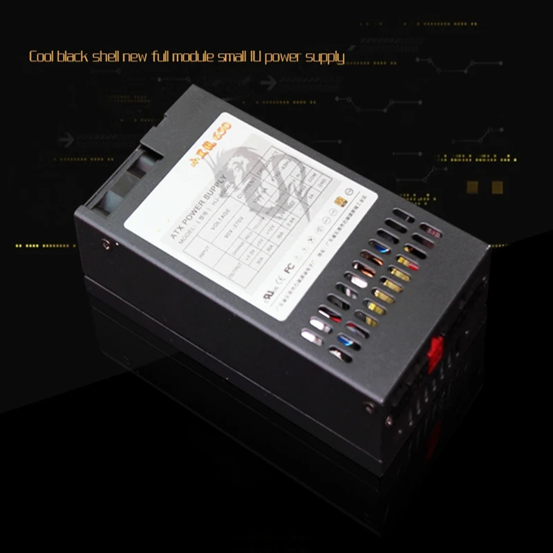 Legend 80plus Gold ITX FLEX 소형 1U T39 I R47 M41 K39 PSU 500W 피크 650W 전원공급장치 HJ-650WA 신
