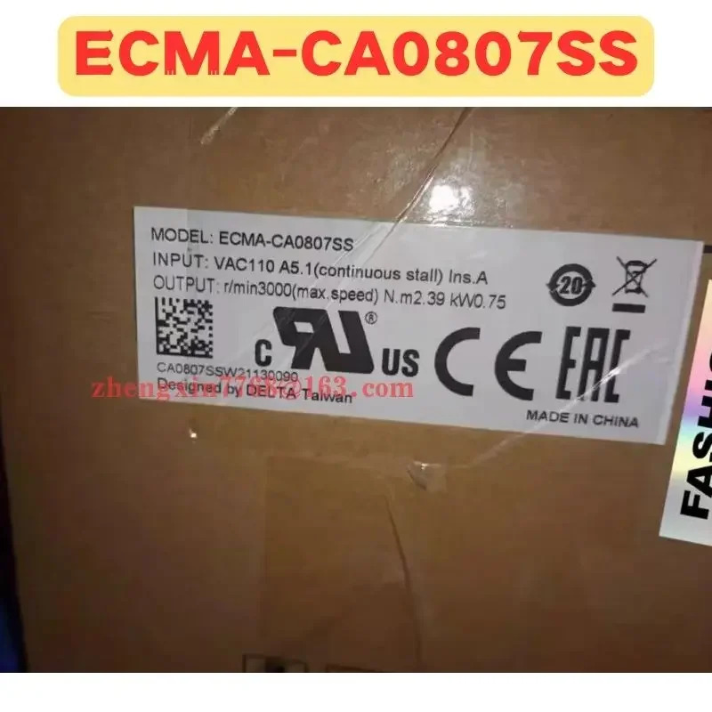 오리지널 ECMA-CA0807SS 서보모터 ECMA CA0807SS 신