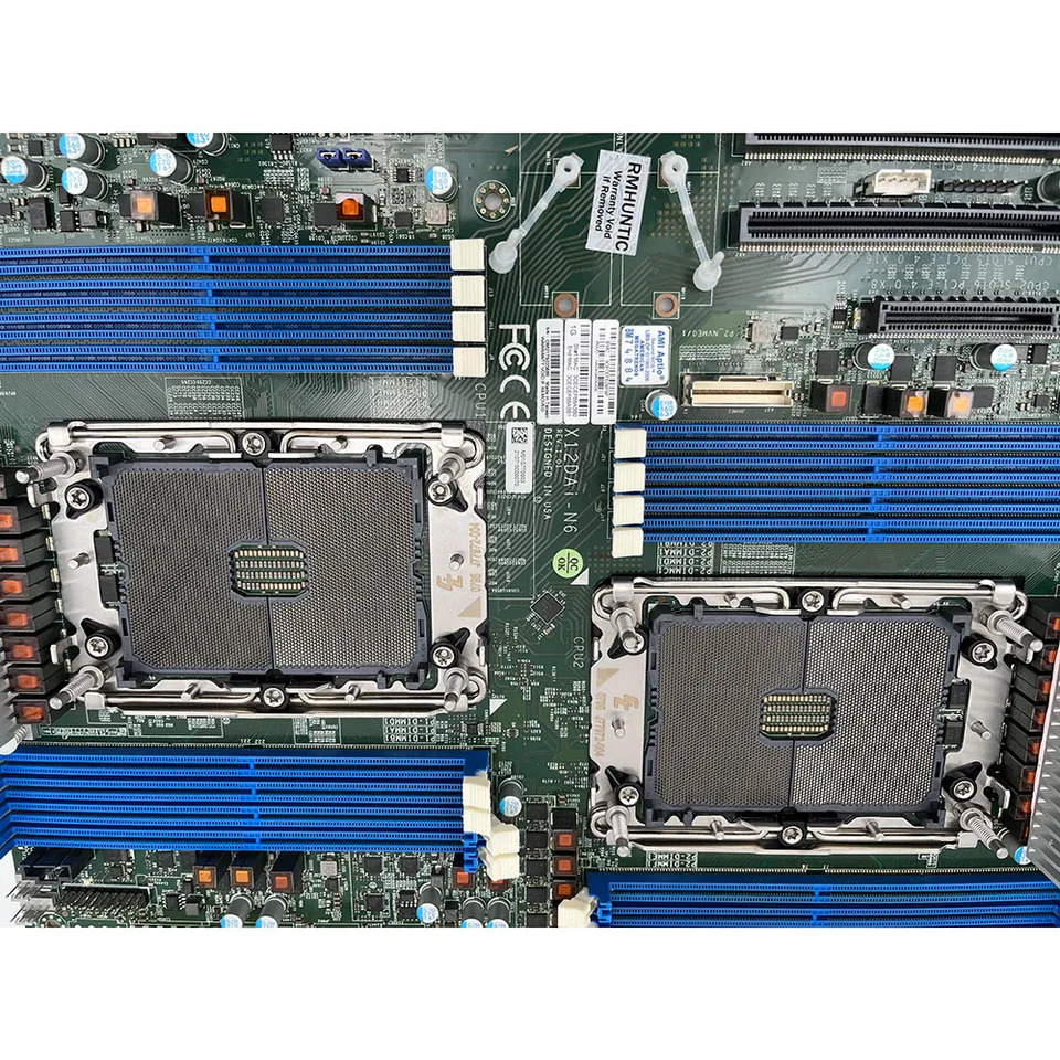 슈퍼마이크로 워크스테이션 마더보드 LGA-4189 DDR4 3 세대 지지대 Xeon 확장 프로세서PCI-E 4.0 M.2 X12DAI-N6