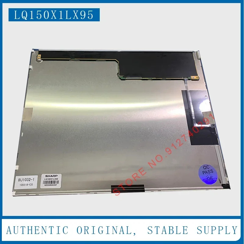 샤프 오리지널 LCD 디스플레이 스크린 패널 리퍼 비디오 제공 LQ150X1LX95 15 인치 1024x768