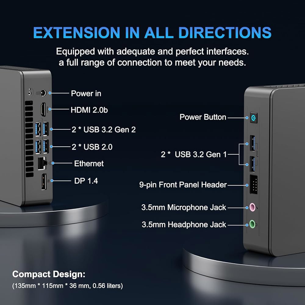 Intel Nuc 11 NUC11ATKC4 아틀라스 캐년 UHD 4코어, PC, - N5105, 800MHz 그래픽, 2.0GHz RAM, 450 16GB SSD, 2.9GHz - 상세 이미지 3