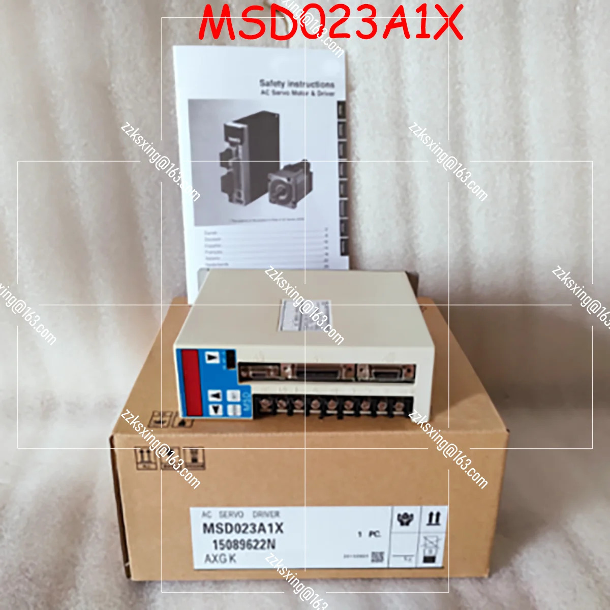 MSD023A1X 오리지널 서보 드라이버 신