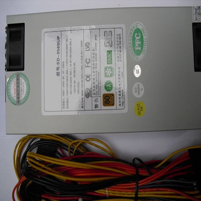R-Senda 80 플러스 브론즈PSU 전원공급장치 SD-3560UP 1U MAX 560W 신