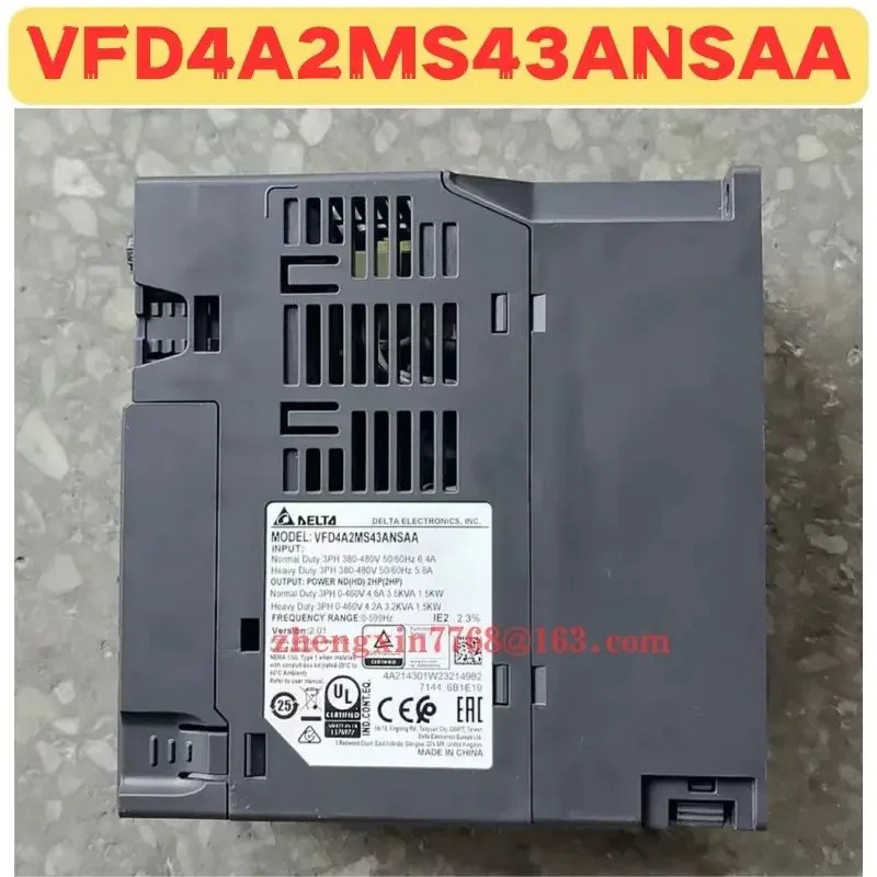 리퍼 주파수 변환기 정상 기능 완료 VFD4A2MS43ANSAA