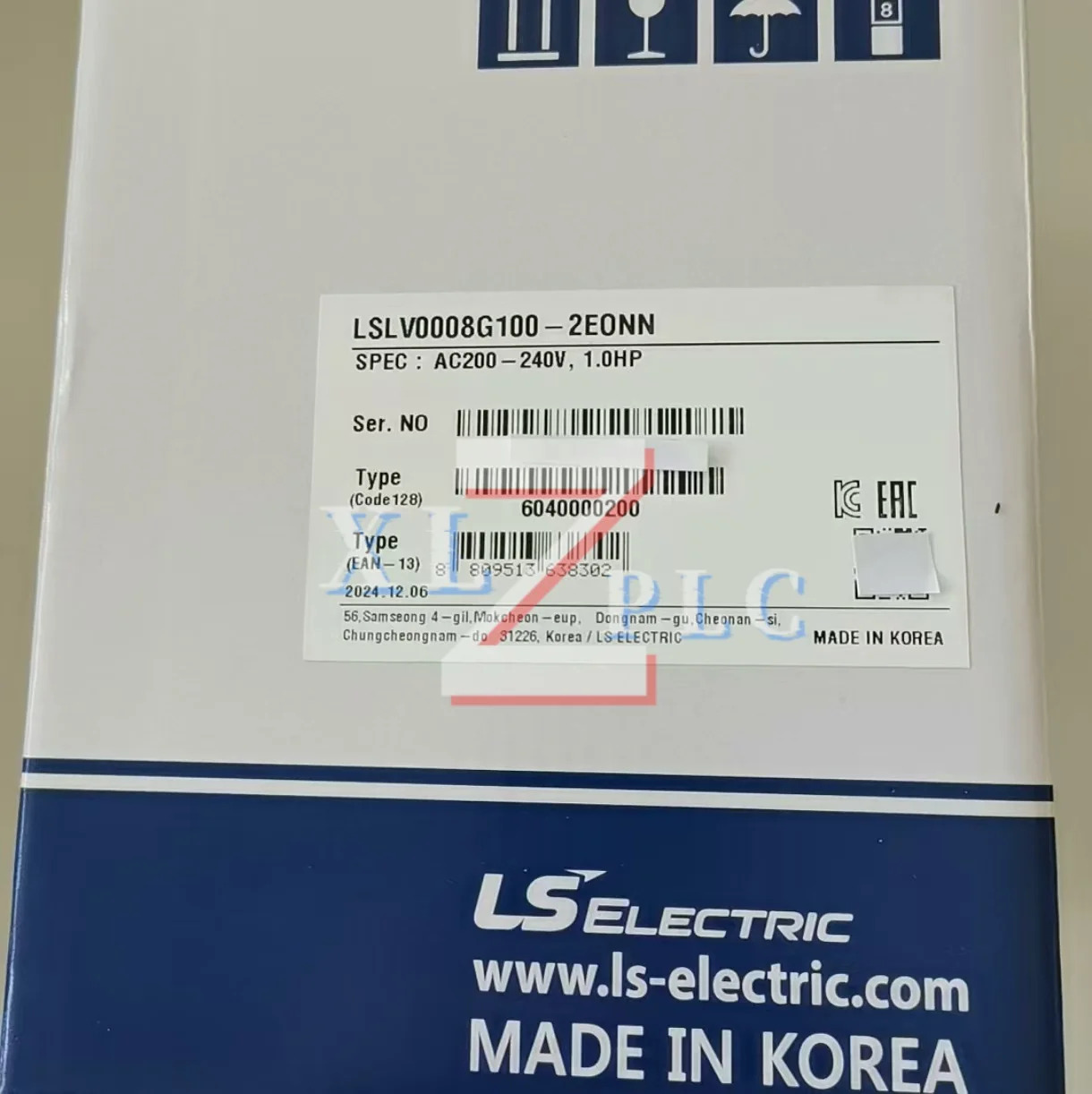 주파수 변환기 LSLV0015G100-2EONN LSLV0008G100-4EONN