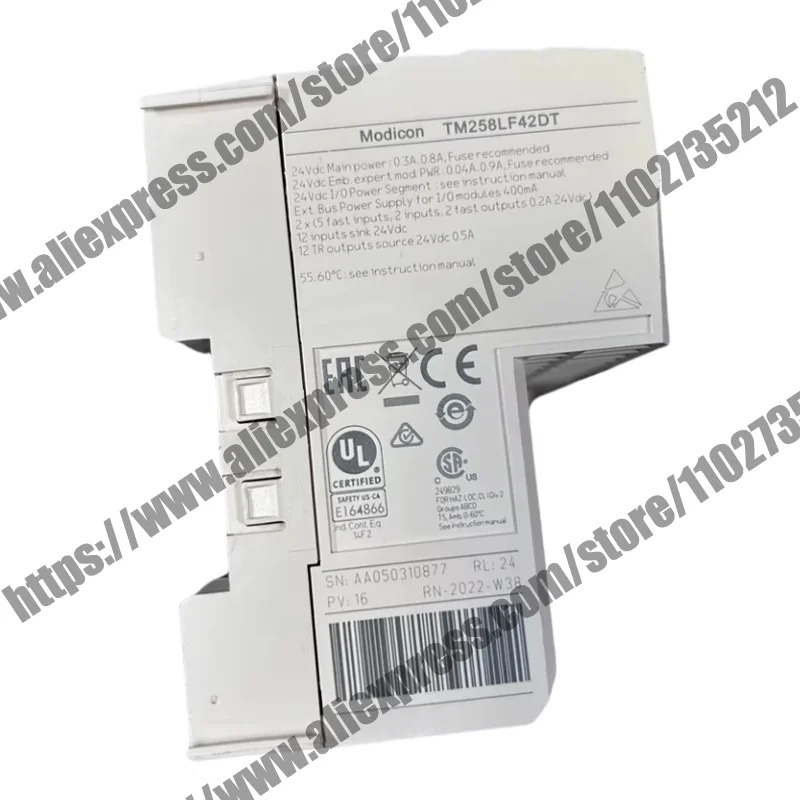 오리지널 TM258LF42DT PLC 컨트롤러