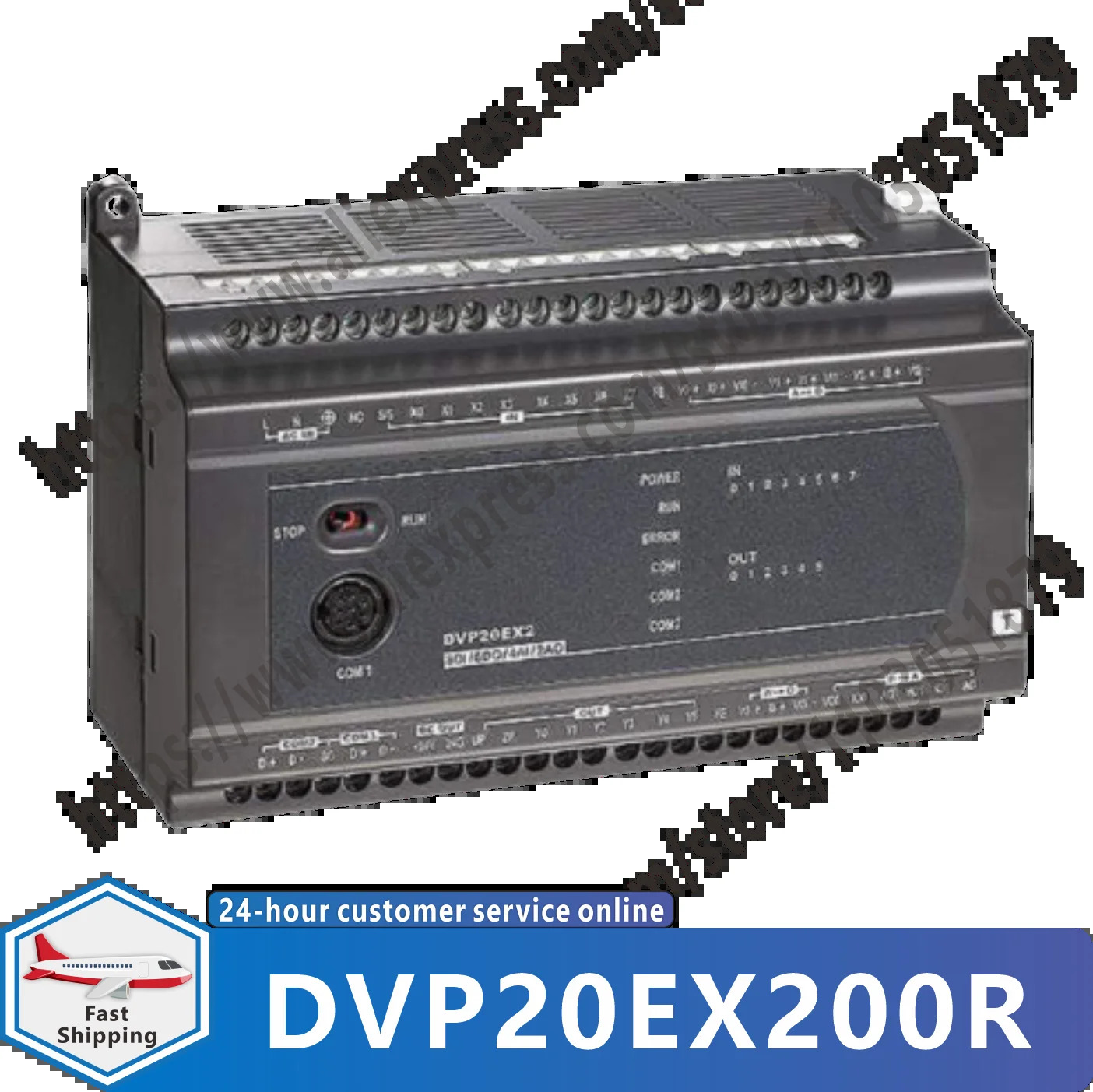 오리지널 PLC 컨트롤러 DVP20EX200R DVP20EX200T DVP30EX200R DVP30EX200T 신