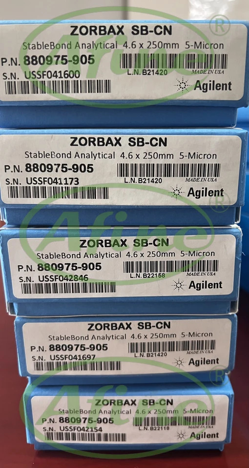 AFINE Agilent ZORBAX NP/SFC880975-905883975-906883975-914StableBond CN 기둥 4.6x250mm5 m 400 barSB-C8