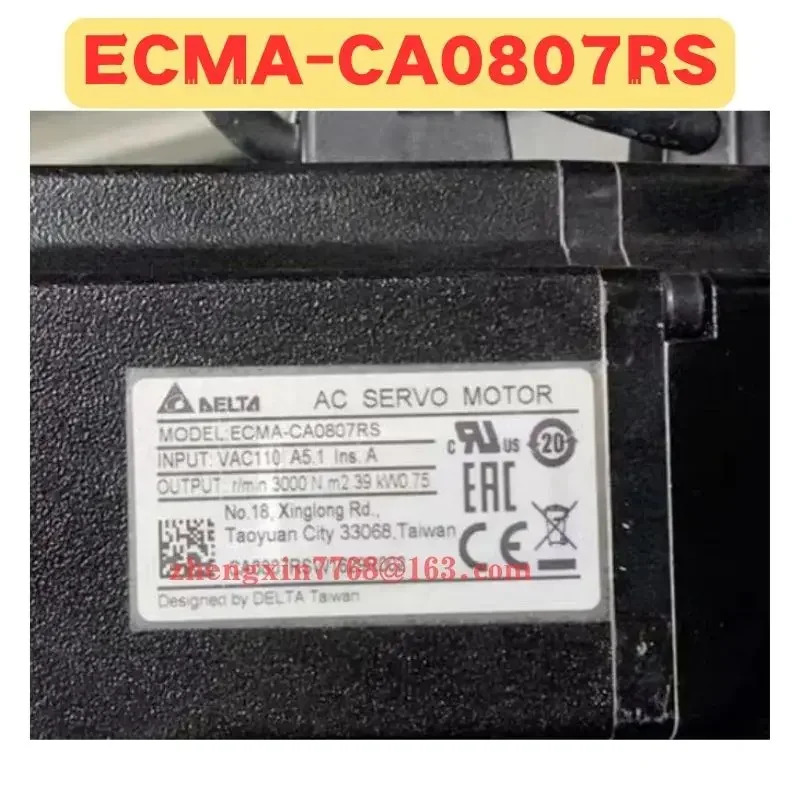 리퍼 서보모터 ECMA-CA0807RS ECMA CA0807RS 정상 기능 완료