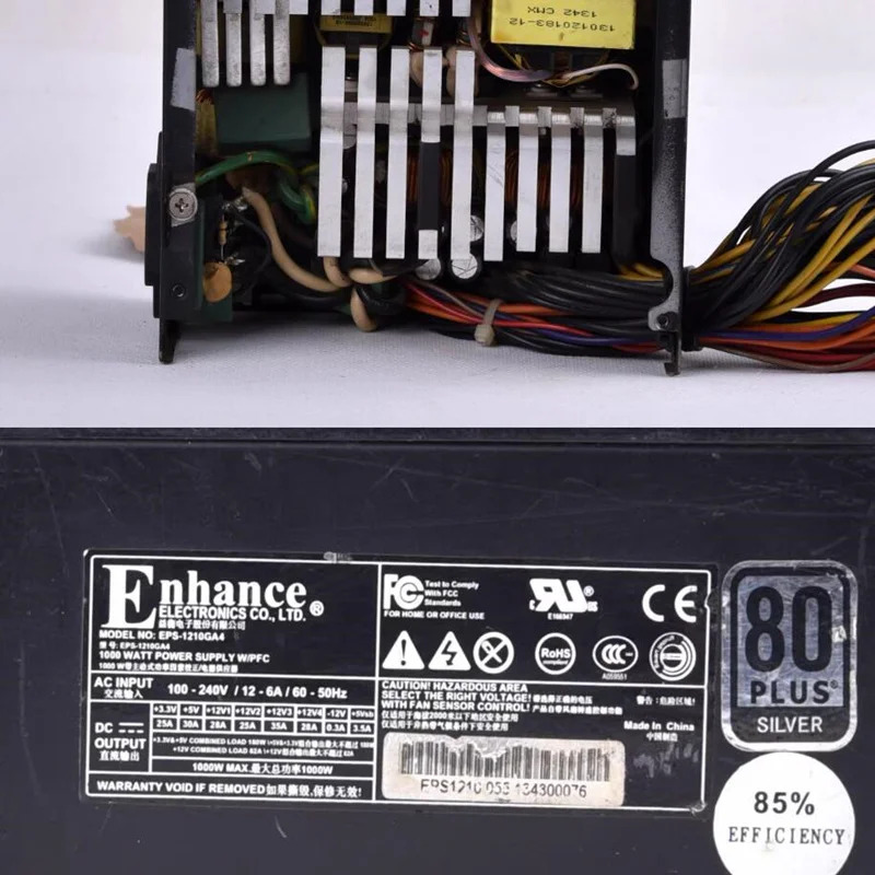 오리지널 전원공급장치 1000W EPS-1210GA4 향상
