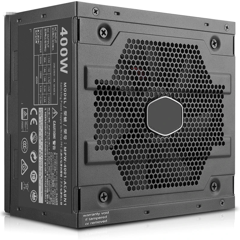 쿨러 마스터 소드 워 II오리지널 PSU 400W 300W X1650 전원공급장치 MPW-4001-ACABN1 MPW-3001-ACABN1 신