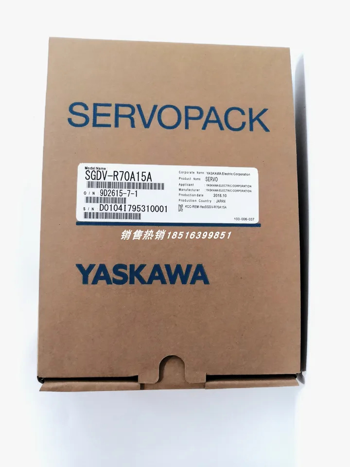 Yaskawa 서보 드라이브 SGDV-R70A11A SGDV-R70A01A SGDV-R70A15A