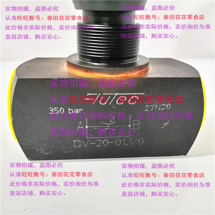 FLUTEC 솔레노이드 밸브 독일 DV-20-01.1/0 27N20 DV200110