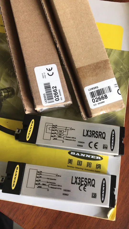 LX3RSRQ LX3ESRQ 미국 배너 안전 조명 오리지널 신