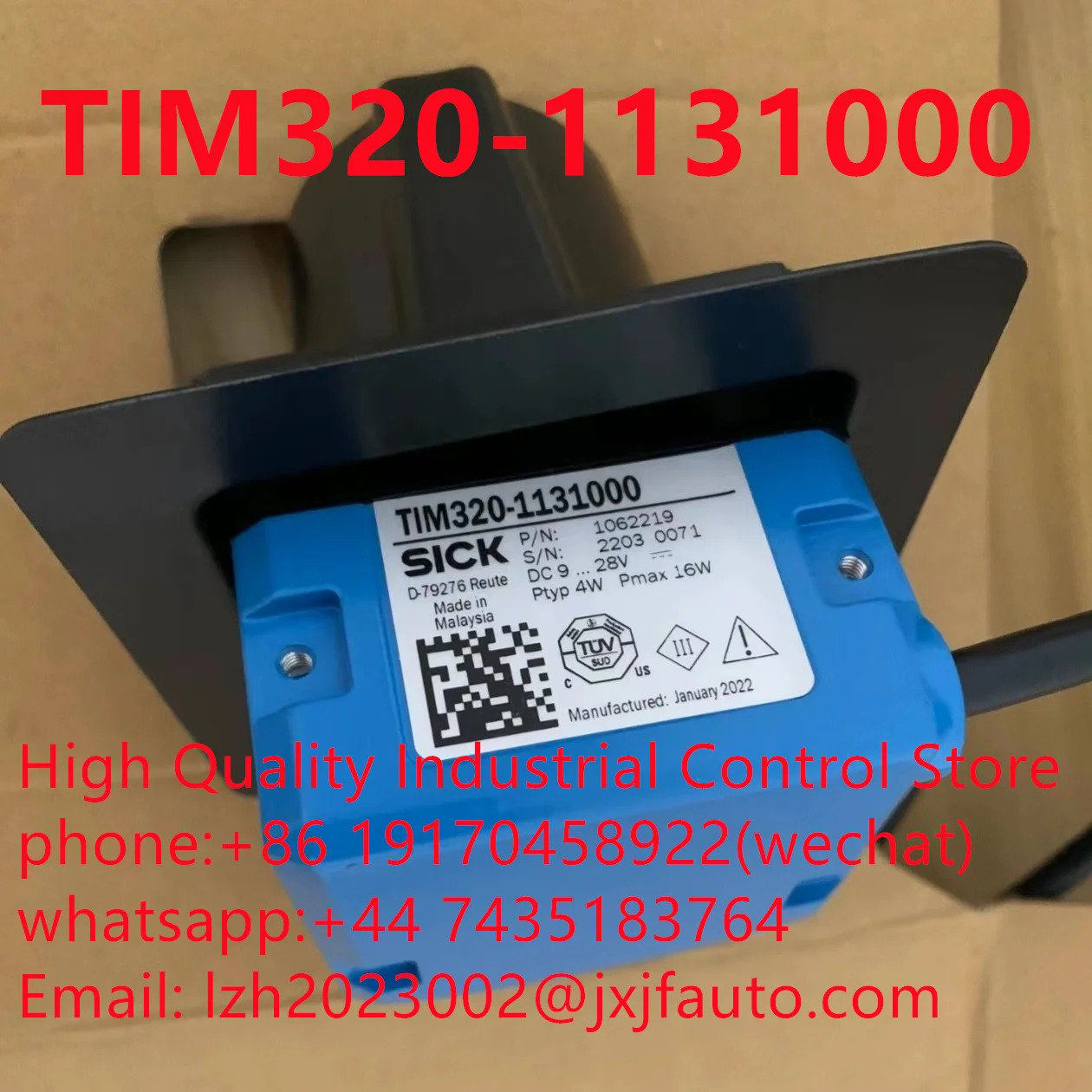 LIDAR TIM320-1131000 납품 1062219