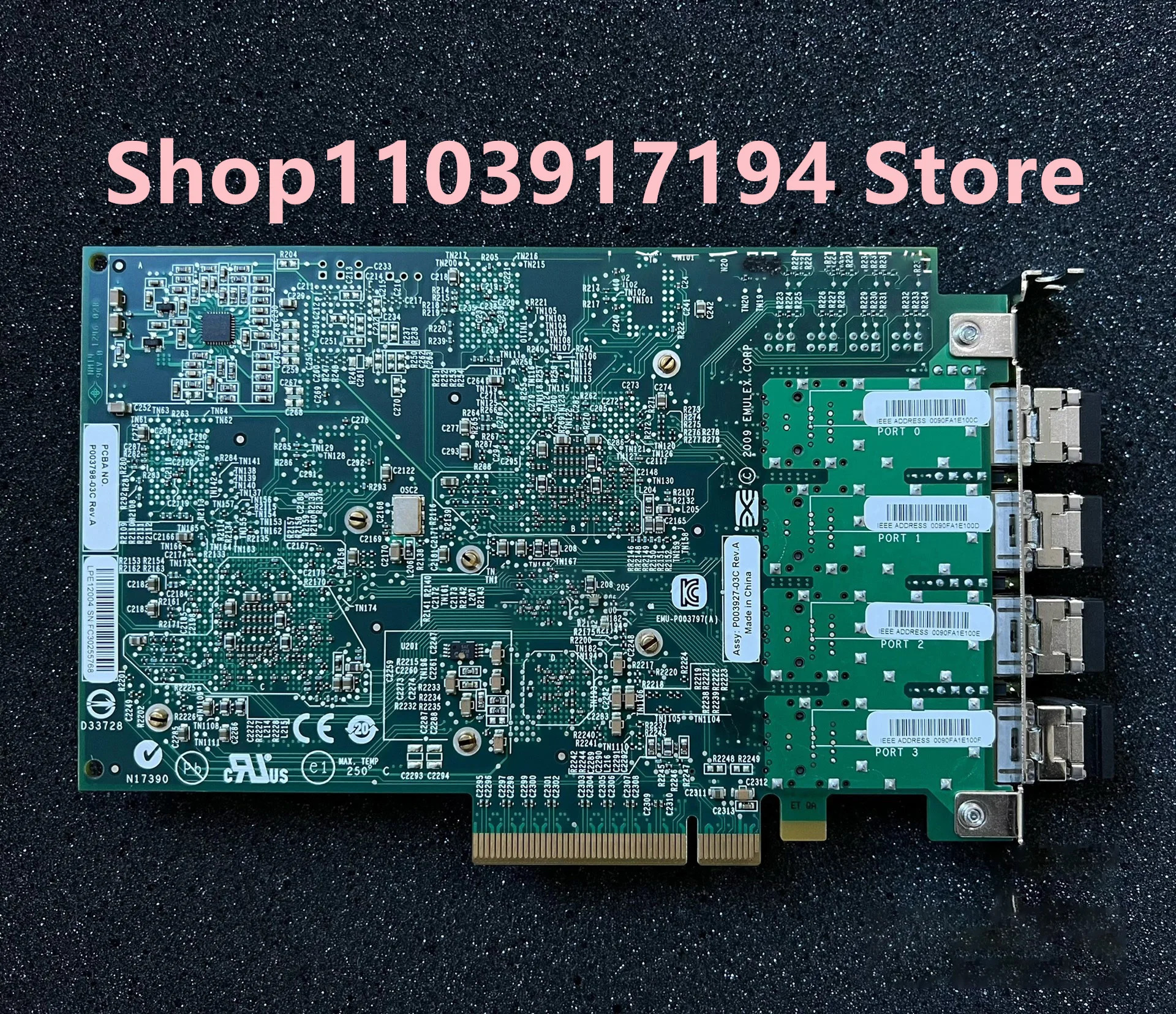 IBM 5729 미니 컴퓨터 광섬유 카드 P7 P8 74Y3467 8G HBA