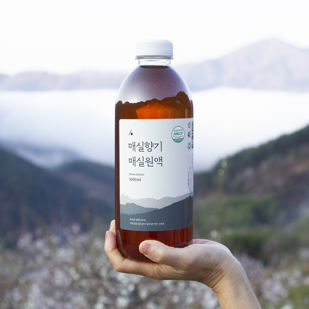 [HACCP 인증] 시골원 매실향기 매실원액 하동 매실청 1000ml 1병 매실액 - 상세 이미지 5