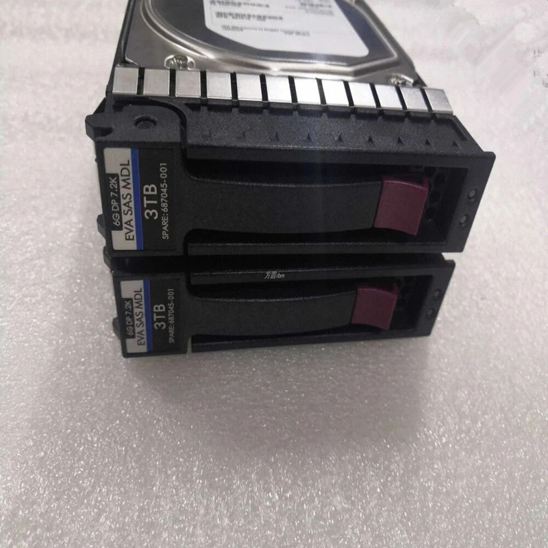 QR479A서버 하드 드라이브hp호환 3TB 3.5 SAS 6 Gb/S 64MB 7200RPM새 HDD 687045 -001 625030