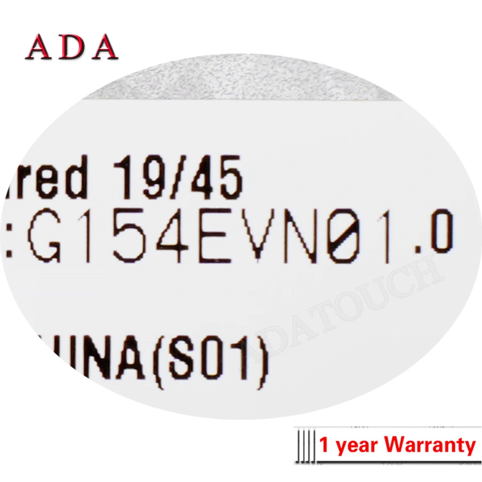 LCD 디스플레이 패널 G154EVN01.0 신 오리지널