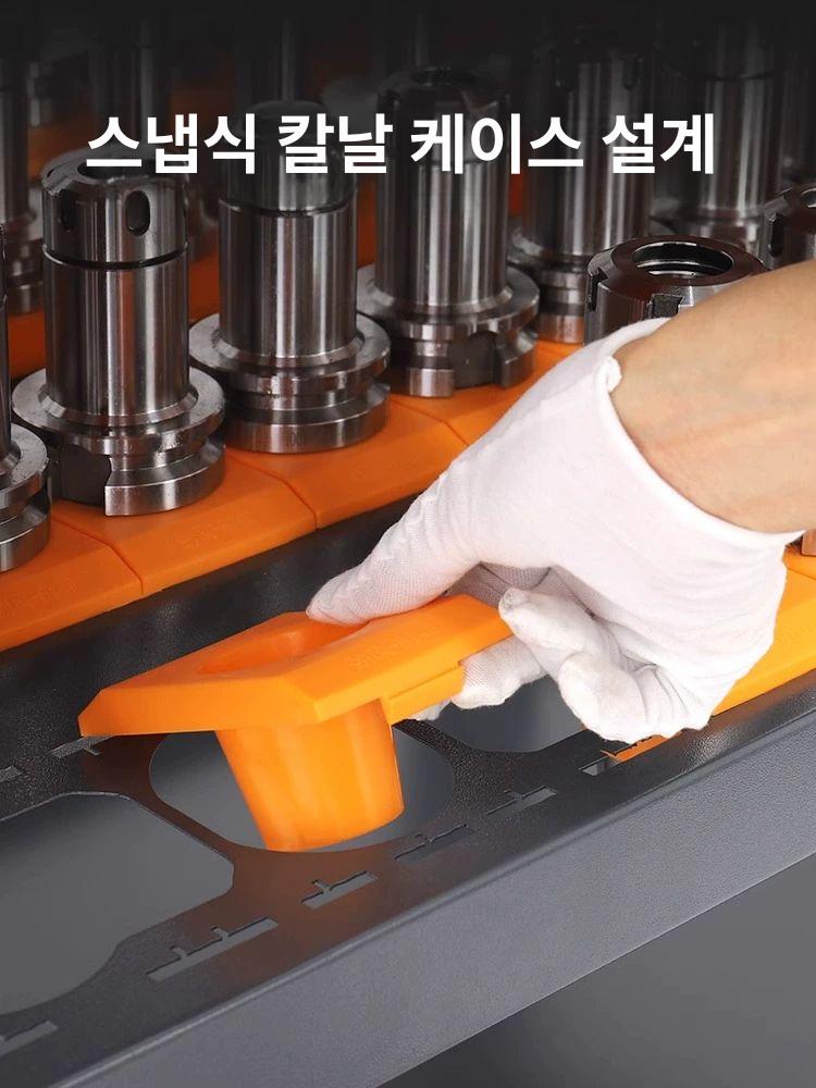cnc 보관함 카트 보관대 잠금 걸이대 정리대 선반 랙 부품함 툴박스 트롤리 - 상세 이미지 4