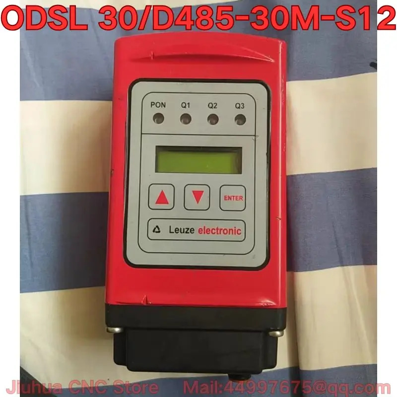 리퍼 ODSL 30/D485-30M-S12 레이저 거리 측정 센서 기능 리퍼는 정상
