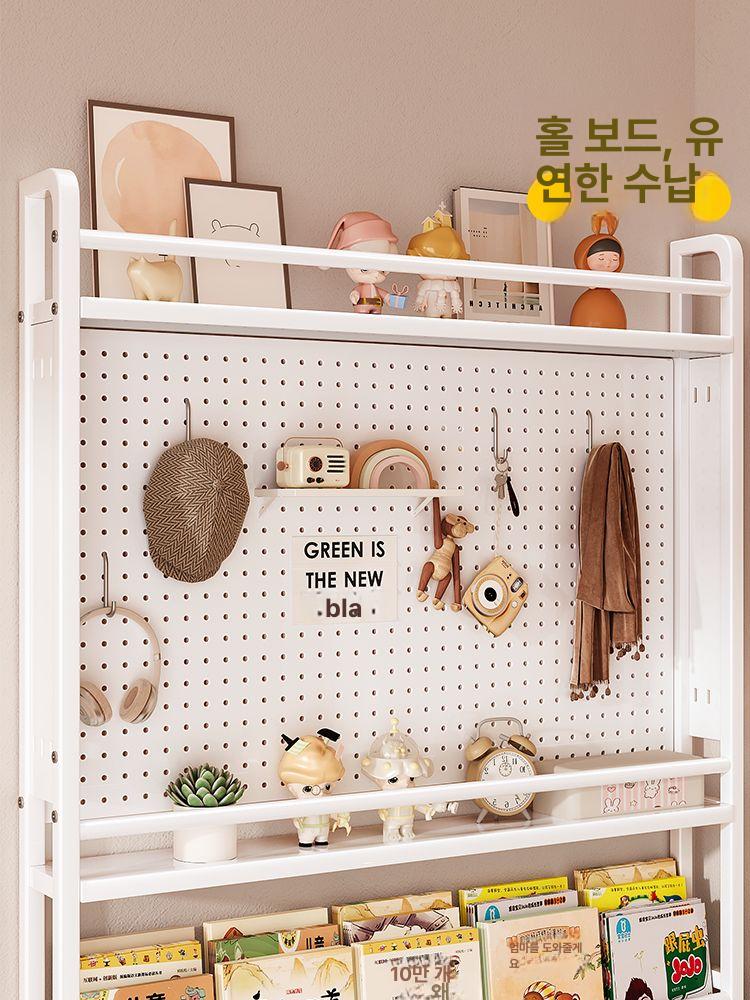 슬림 수납장 벽 공간 다용도 틈새수납 폭 초박형 다층 문뒤선반 투명 - 상세 이미지 5
