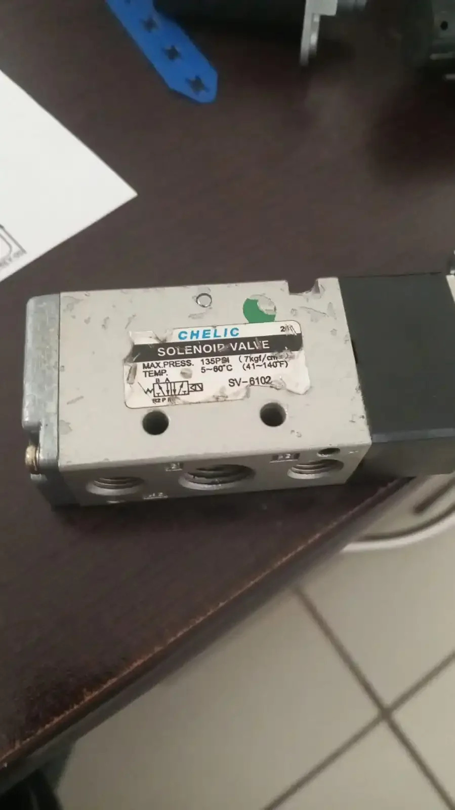 솔레노이드 밸브 SW6102SV-6232-NC1개