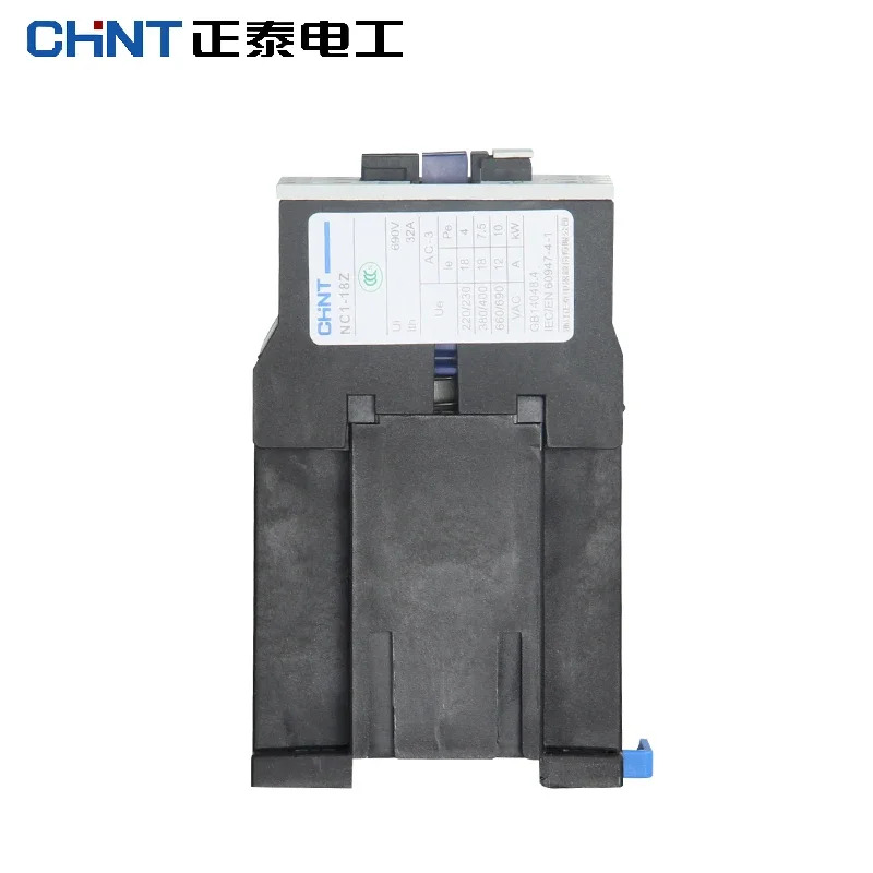 CHINT NC1-2510Z 2501Z 레일 장착 접촉기 산업전기 DC 24V DC36V DC48V DC110V DC220V NC1-2510 2501 LC1