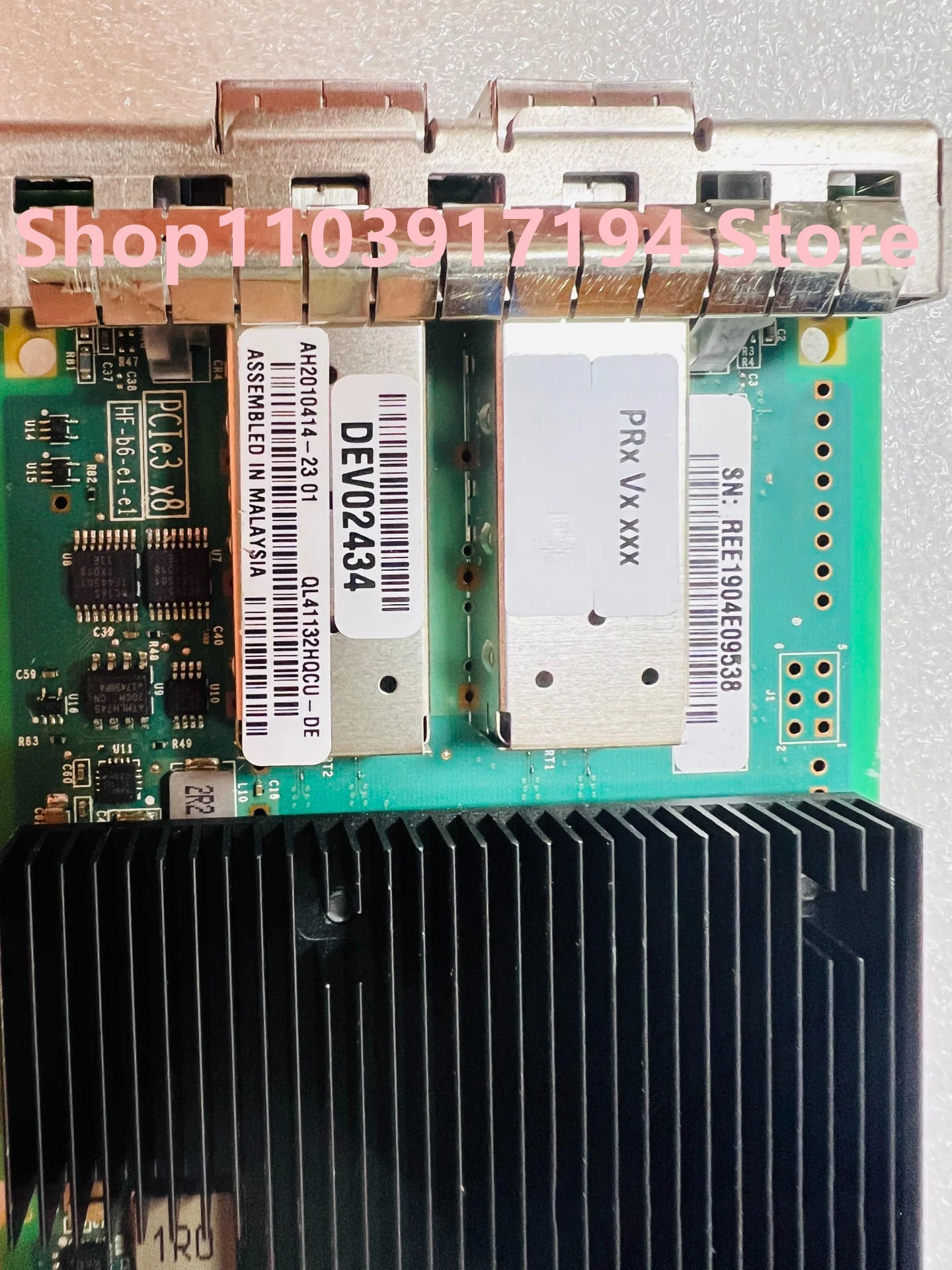 듀얼 포트 광섬유 네트워크 카드 델 0RHVFN OCP3.0 QL41132HQCU-DE기가비트