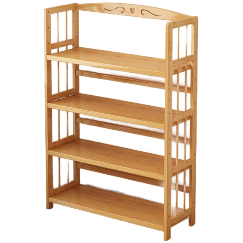 책꽂이 북타워 선반 인테리어 책장 거실 북카페 밀폐형 두꺼운 6칸 52cm - 상품 이미지