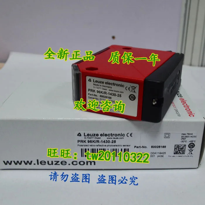 LEUZE 광전센서 PRK 96K/R-1430-25 독일 Laoyi 리퍼