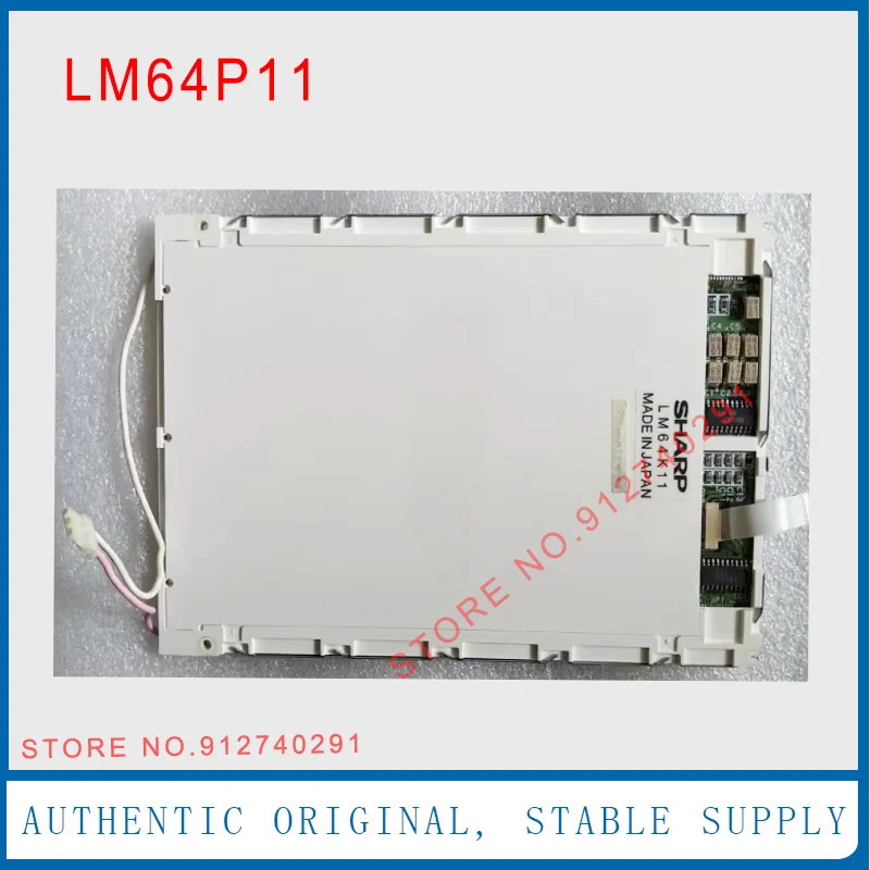샤프 오리지널 LCD 디스플레이 스크린 패널 LM64P11 LM64K11 640x480 6 인치